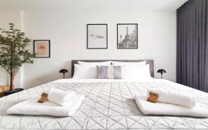 LIVATION - Apartments Hamm-Mitte - 2 Zi - Nespresso - SmartTV - freeWiFi - ausgestattete Küche - 24h Check-In - bis 4 Pers pro Apartment