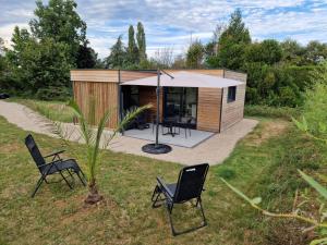 Chalets Chalet avec son jacuzzi prive : photos des chambres