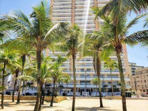 Resort-Beira-mar com piscina, ar-condicionado e 2 suítes