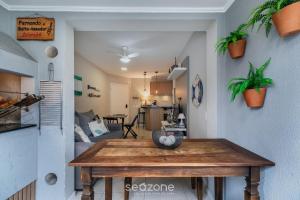 Apto moderno e confortável 190m da praia JSR112