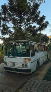 Hospedagem Ônibus Retrô em Domingos Martins a 7 km do Centro