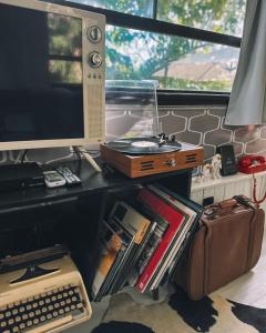 Hospedagem Ônibus Retrô em Domingos Martins a 7 km do Centro