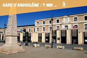 Appartements Charmant Studio proche centre avec balcon+parking : photos des chambres