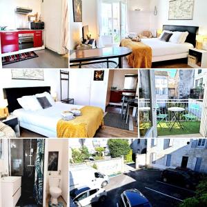 Charmant Studio proche centre avec balcon+parking