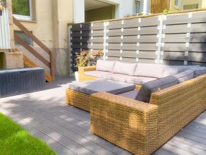 Citynah, Balkon, große Küche und Garten