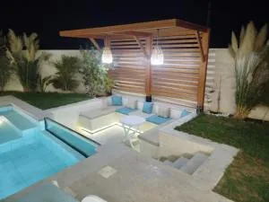 Villa Lynoute piscine sans vis à vis meilleur emplacement à proximité de la plage - 塔格梅斯