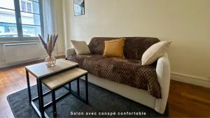 Appartements T2 cosy a deux pas de la Loire : photos des chambres