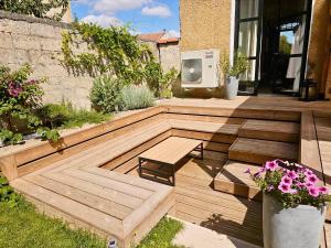 Maisons de vacances Grande maison de charme avec jardin : photos des chambres