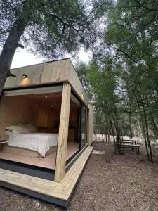 Tiny house en pleno bosque a metros de la laguna - Ranchos