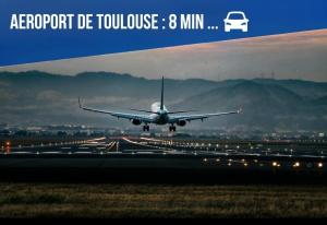 Appartements T2 climatise au coeur du pole Aeronautique,a 8 minutes de l'aeroport : photos des chambres