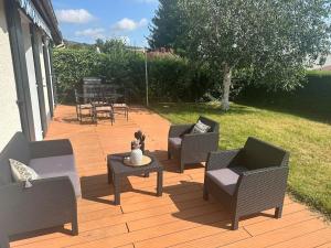 Maisons de vacances Maison de plain-pied : photos des chambres