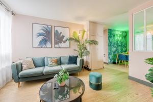 Maisons d'hotes Appartement spacieux, Paris centre 20min, Orly 20min, Disney 35min : photos des chambres