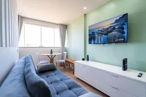 Até 4hóspedes, Wi-fi500Mbps, Cozinha Comp,Elevador, Jr Catito - Gama