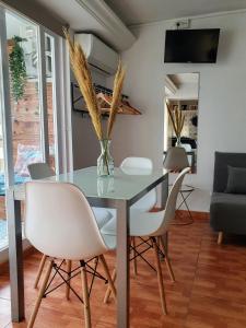 Estudio con acceso privado a la playa.