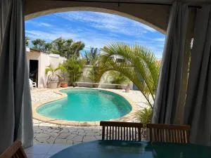 Villa Étang salé les bains avec piscine privée - 埃唐萨莱莱班海滩