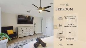 Gorgeous 4BR 2,5BA Holiday Home 15min to DFW Int Airport