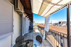 Attico centrale con vista Torino