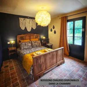 Chambre Héléna, chambre indépendante du Gîte de L'Archerie - Le Plessis-Macé