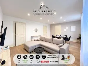 Appart'Hôtel Le Jaurès - Jardin privé et Netflix - Chaux