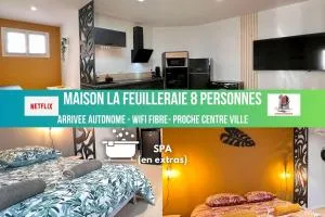 MAISON LA FEUILLERAIE-8 personnes-standing Appart - Fontaines