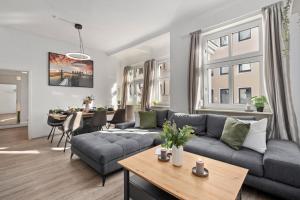 Ferienwohnung Blaßdörfer - Traumhafte Altbauwohnung mit Self-Checkin und 93 qm2