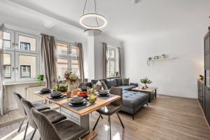 Ferienwohnung Blaßdörfer - Traumhafte Altbauwohnung mit Self-Checkin und 93 qm2