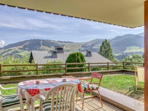 Appartement cosy avec terrasse à Megève, idéal pour 2 à 3 personnes - FR-1-453-317