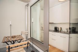 Top floor studio with terrace and free BaselCard
