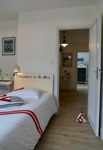 Maisons de vacances Villa facing sea and beach 7 pers 1 baby : photos des chambres