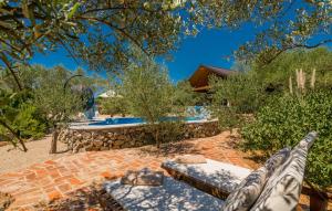 House with pool, 50 meters from sea, privacy - by TRAVELER tourist agency Krk - ID 2137