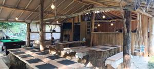 Maisons de vacances Cabanes des Landes- cabane sur pilotis : photos des chambres