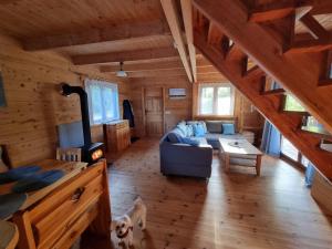 Domek Mazury Max nad jeziorem w Rynie