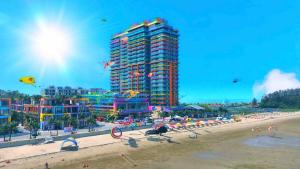 Flamingos Ibiza Hải Tiến tầng cao nhìn trọn view biển Hải Tiến