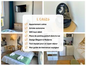 Appartements Oasis - Wifi, Clim, Vue, Equipe : photos des chambres