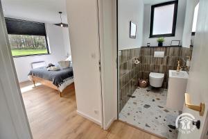 Maisons de vacances The black house : photos des chambres
