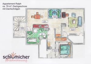 One-Bedroom Apartment room in Apartment Schloemicher Leopold und Birgitt