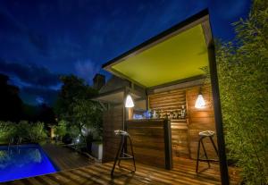 Maisons de vacances Au calme, piscine et spa prives : photos des chambres