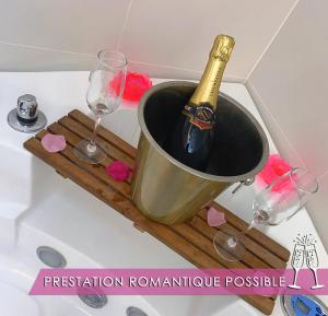 Appartements Le Cocon des Remparts-Romantique a Pierrefonds : photos des chambres
