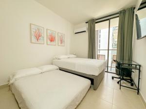 Apartamento Salinas del Mar - balcon y vista al mar - By Bedviajes