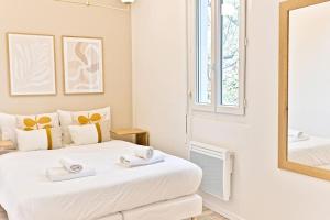 Appartements Appartement lumineux proche de Paris : photos des chambres