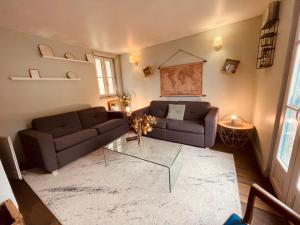 Maisons de vacances Maison Albuconis, 3 chambres 150m2 avec piscine en centre ville : photos des chambres