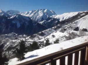Vue et Soleil Alpe dHuez