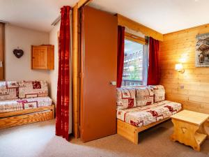 Studio ski-inski-out, balcon, divisible, Laitelet - FR-1-355-26