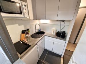 Appartement 2 pièces + cabine, 4-6 pers, 32m², Wi-Fi, Place des Bergers, Modane, proche pistes et commerces - FR-1-265-221