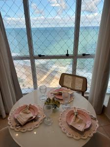 2704 Flat Beira Mar Av Boa viagem Vista Deslumbrante e com cozinha