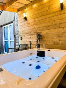 Appartements Suite romantique JACUZZI privatif chauffe a 37 GARE : photos des chambres