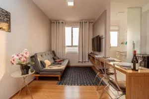 Apto Completo BH ARENA MRV - Ar Condicionado e Estacionamento - 布鲁马迪纽