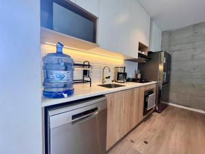 Aldea 2BR TVs, KamadoBBQ for 6, Gym,Pool and Cowork