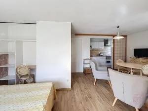 Studio avec terrasse, proche thermes et centre, animaux acceptés, wifi inclus, Lamalou-les-Bains - FR-1-451-66 - Combes