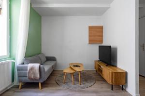 Appartements Le Petit Pasteur - Appartement design avec Sauna : photos des chambres